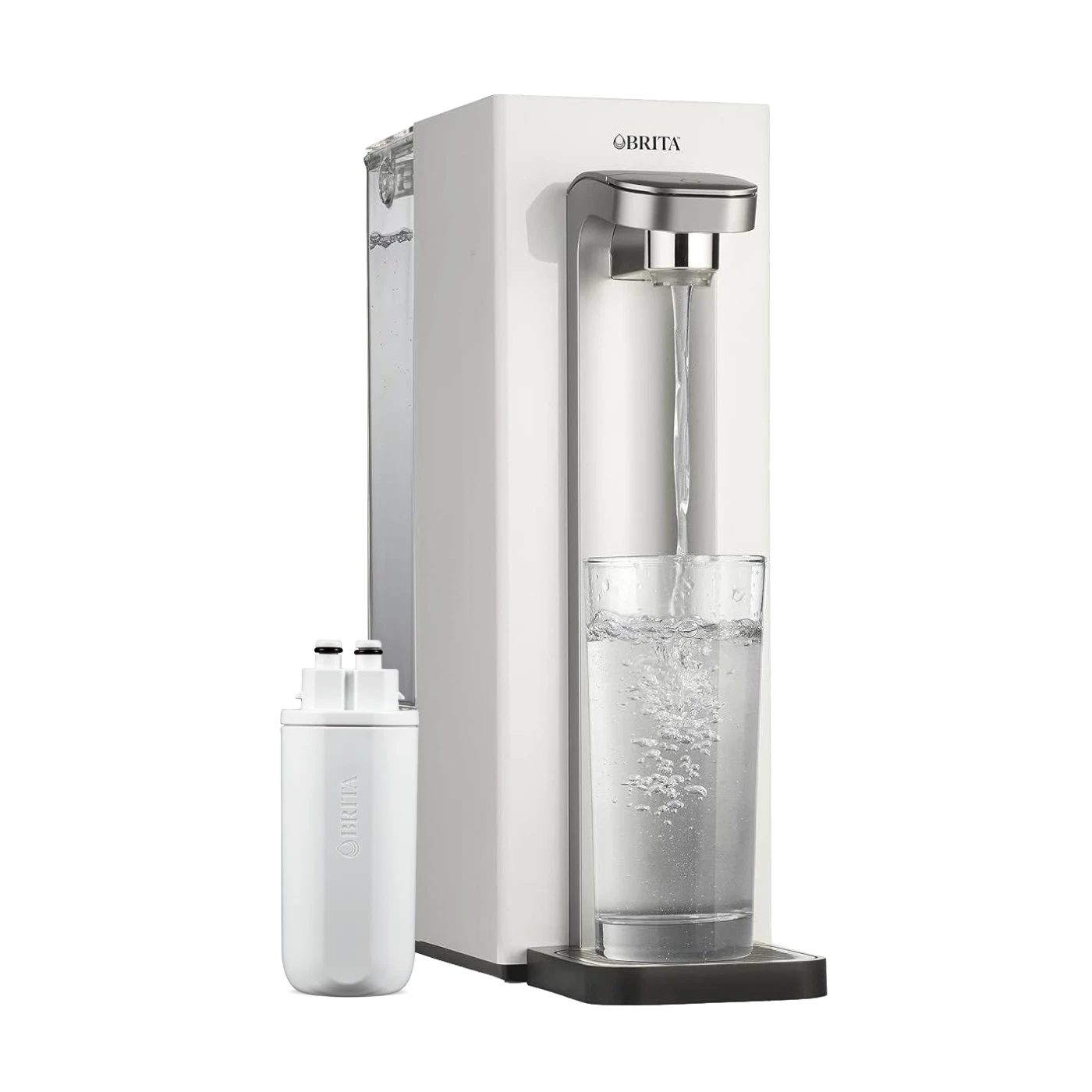 Brita Hub Compact Countertop Water Filter System — Grey (87344)