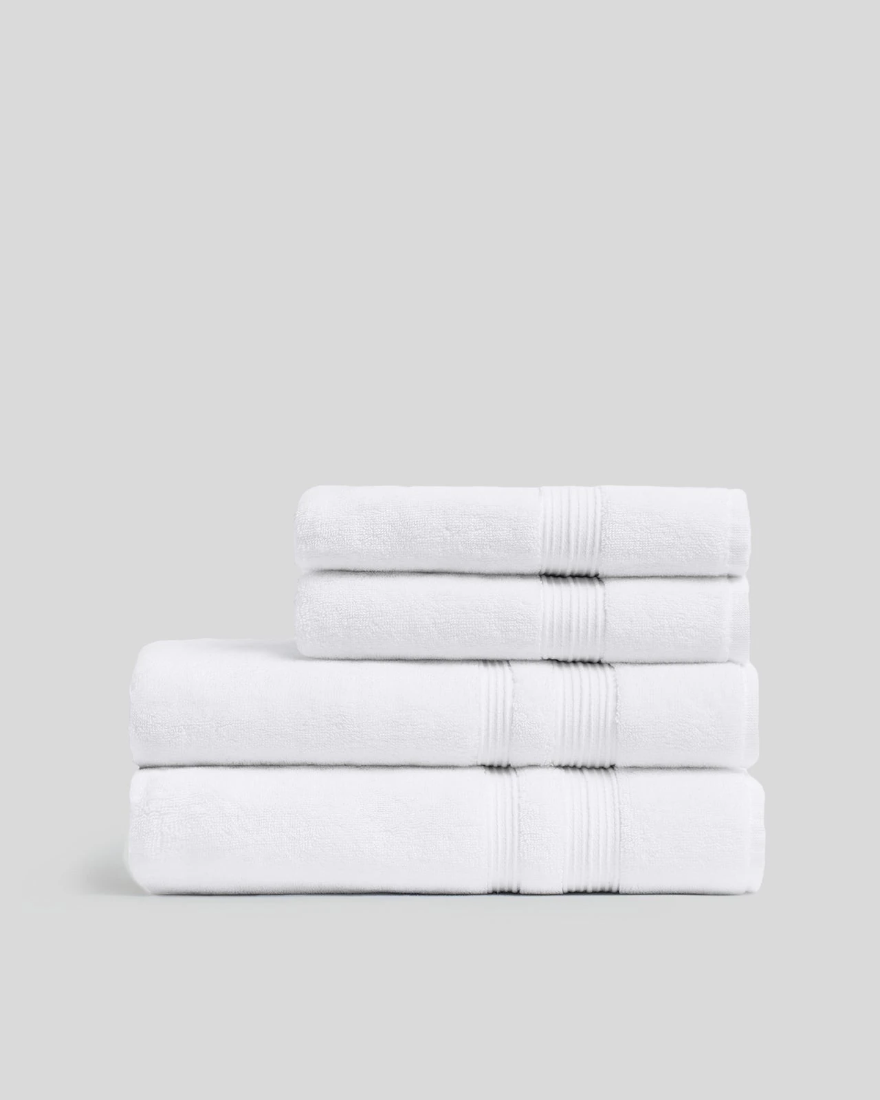 Parachute 2+2 Classic Turkish Cotton Bath Bundle — White